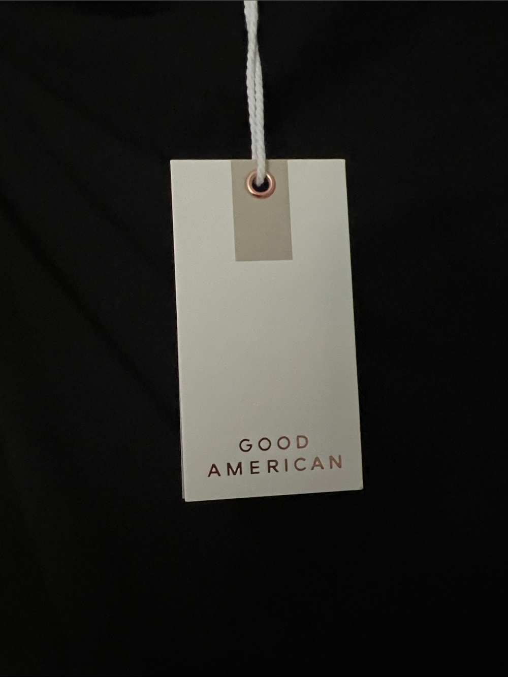 Good American One-Shoulder Black Evening Gown - Picture 4 of 6